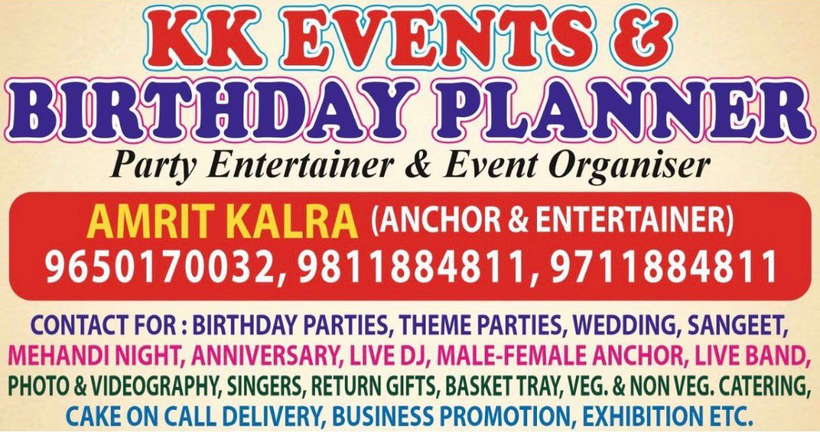 KK EVENTS Facebook ad