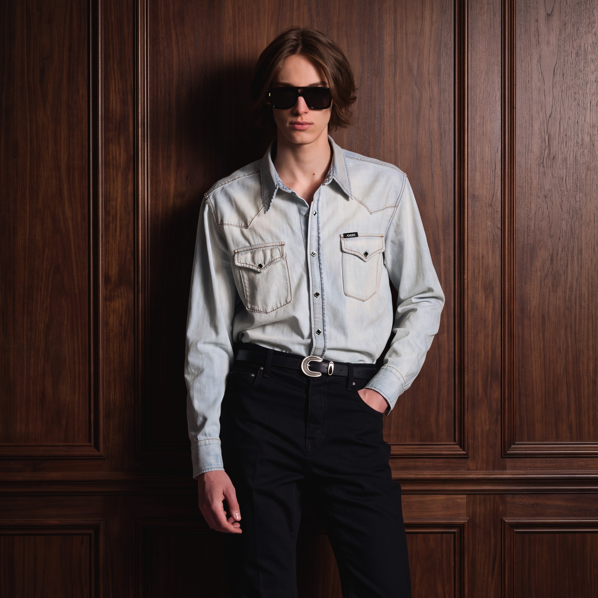 AMIRI Facebook ad: NEW IN MEN'S TOPS