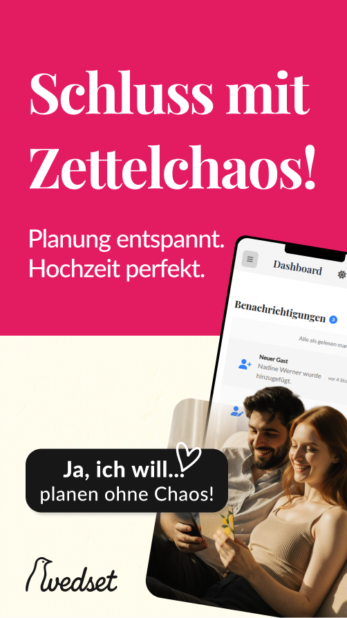 Wedset.app Facebook ad from Aug 19, 2025
