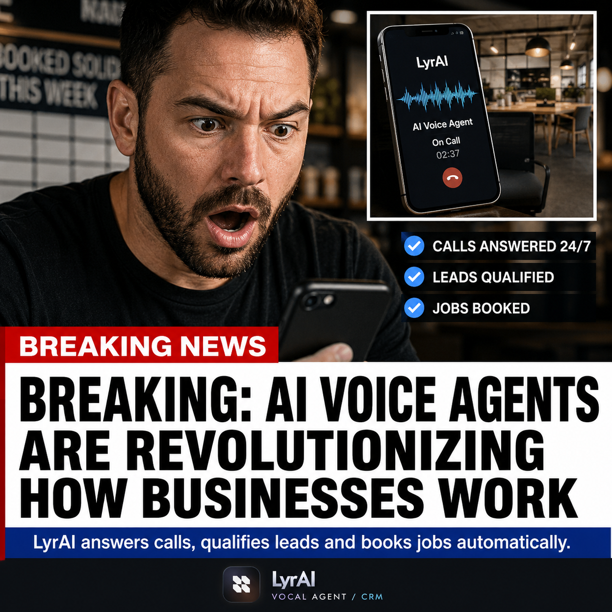 Lyrai AI Facebook ad: It’s about fixing the holes first.