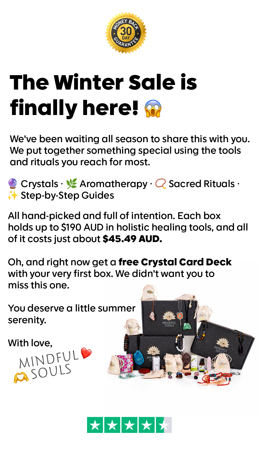 Mindful Souls Facebook ad