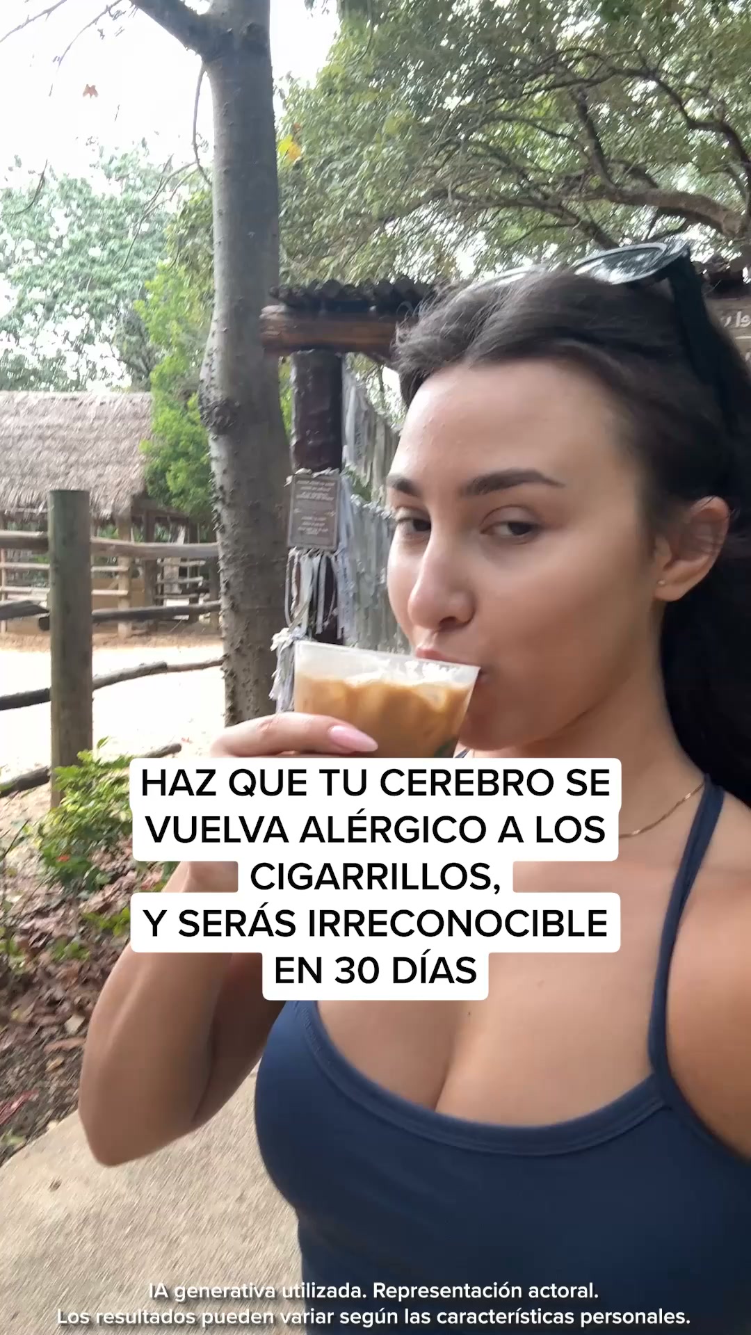 Hypnosis to Stop Smoking Facebook ad: Deja de fumar con la hipnoterapia