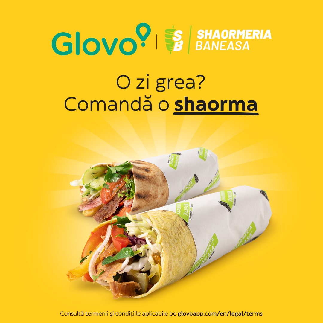 Glovo Facebook ad