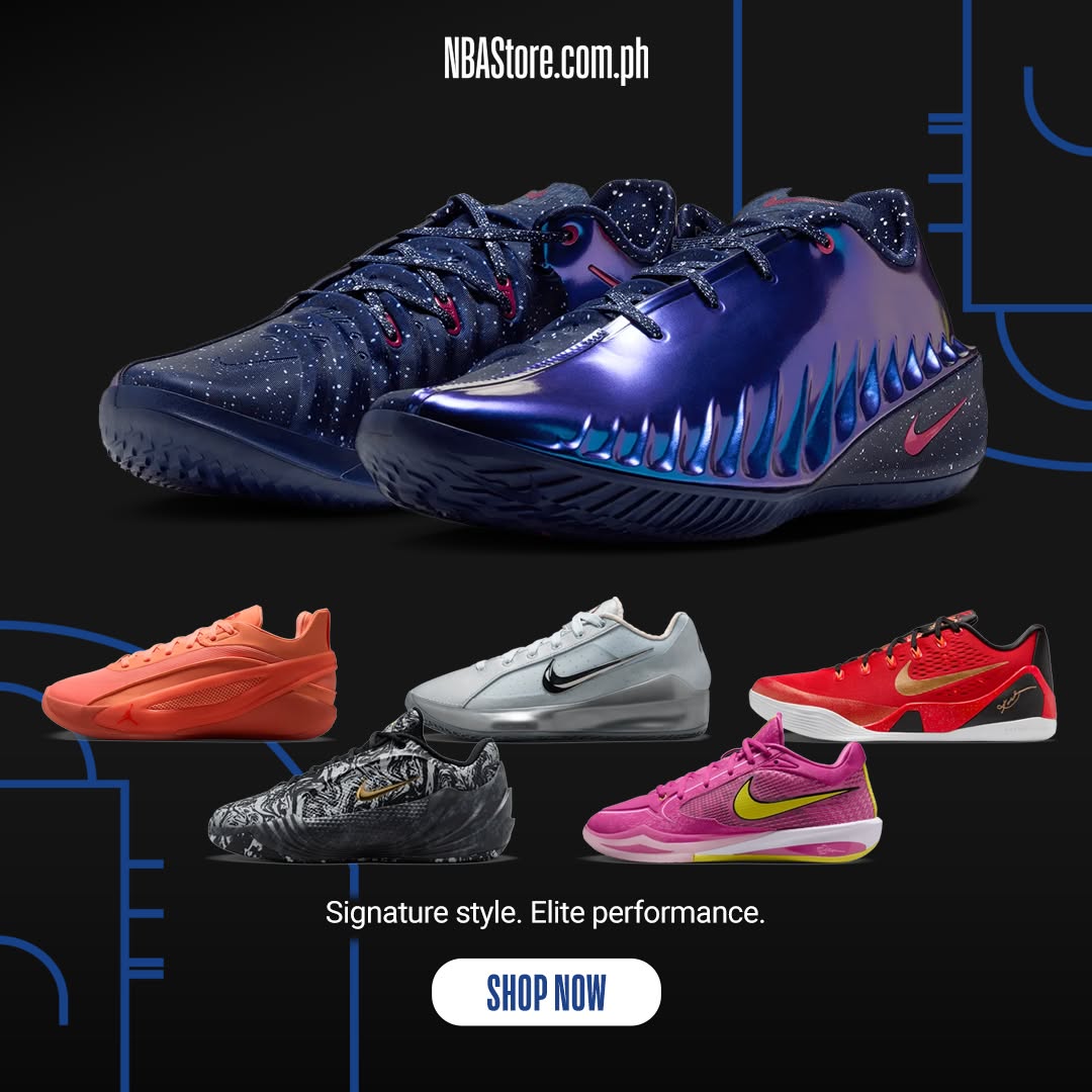 NBA Store Philippines Facebook ad: No off-season for signature footwear!