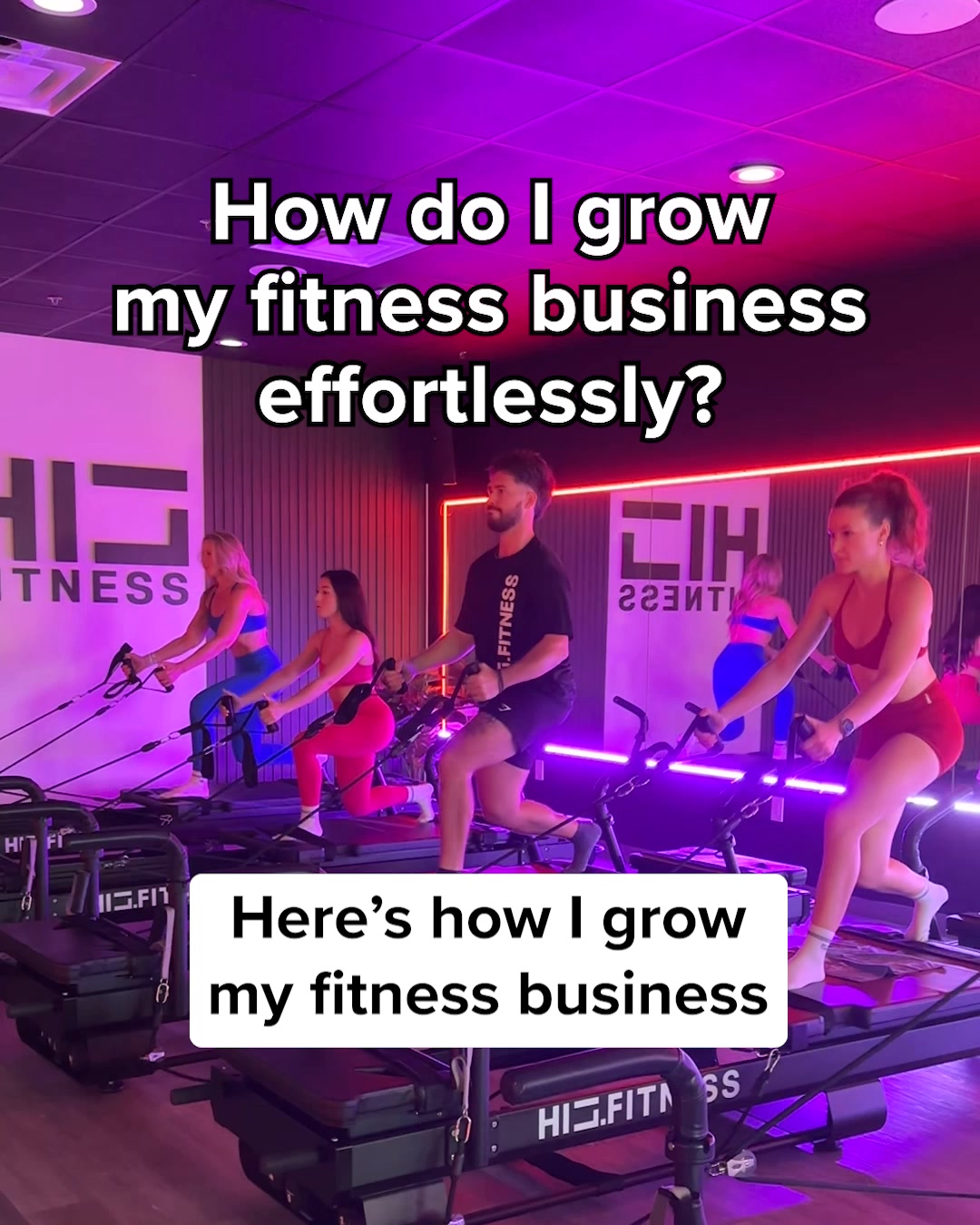 Mindbody Facebook ad: Grow with Mindbody