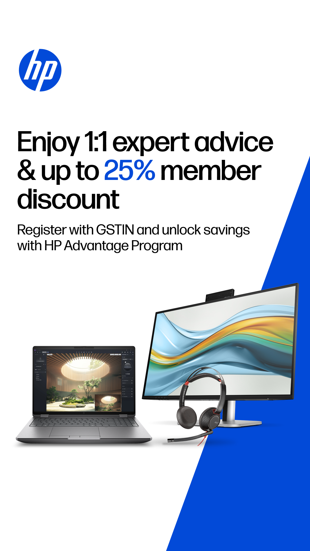 HP India Facebook ad