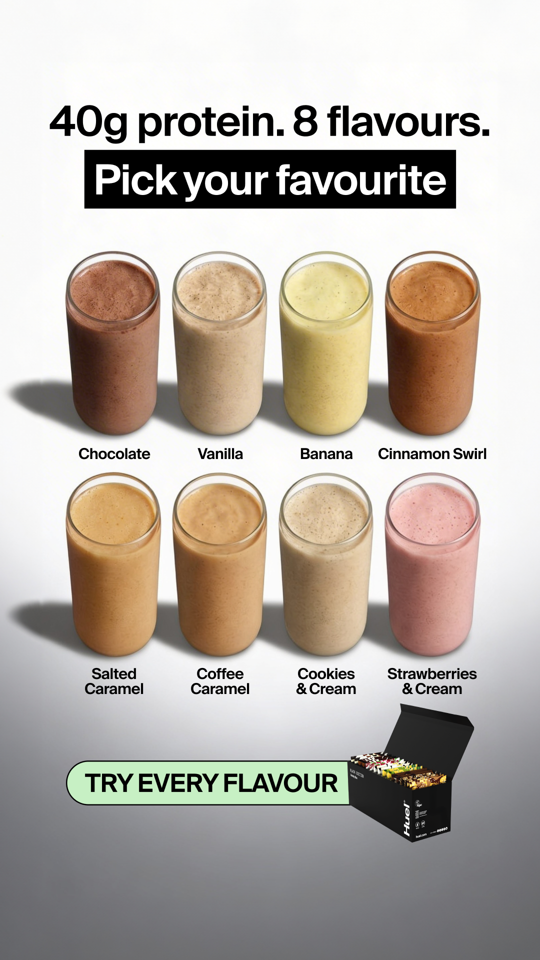 Huel Facebook ad