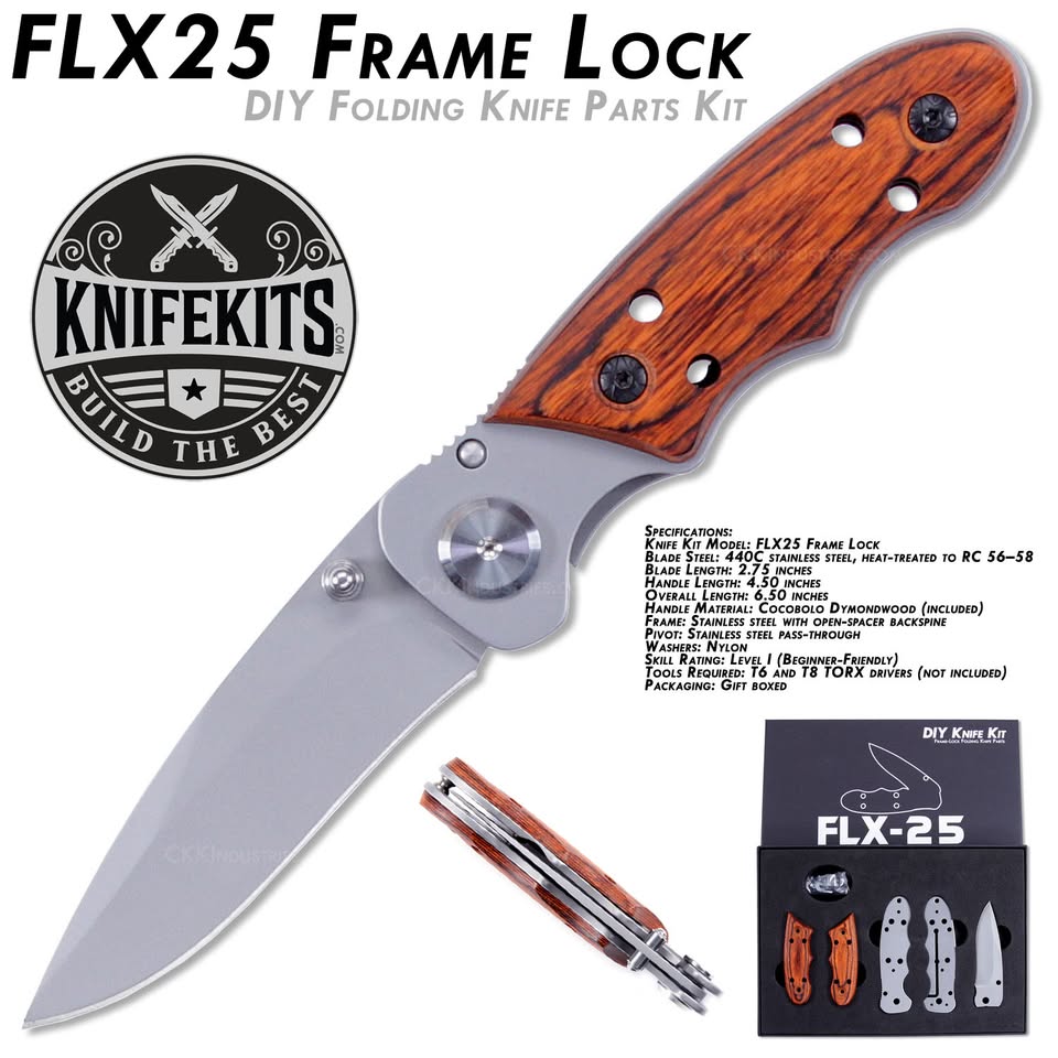 KnifeKits.com Facebook ad: FLX25 Knife Kit