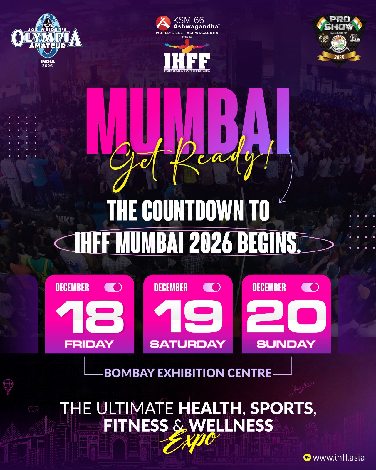 ihff_olympia_india Facebook ad from Jul 3, 2026
