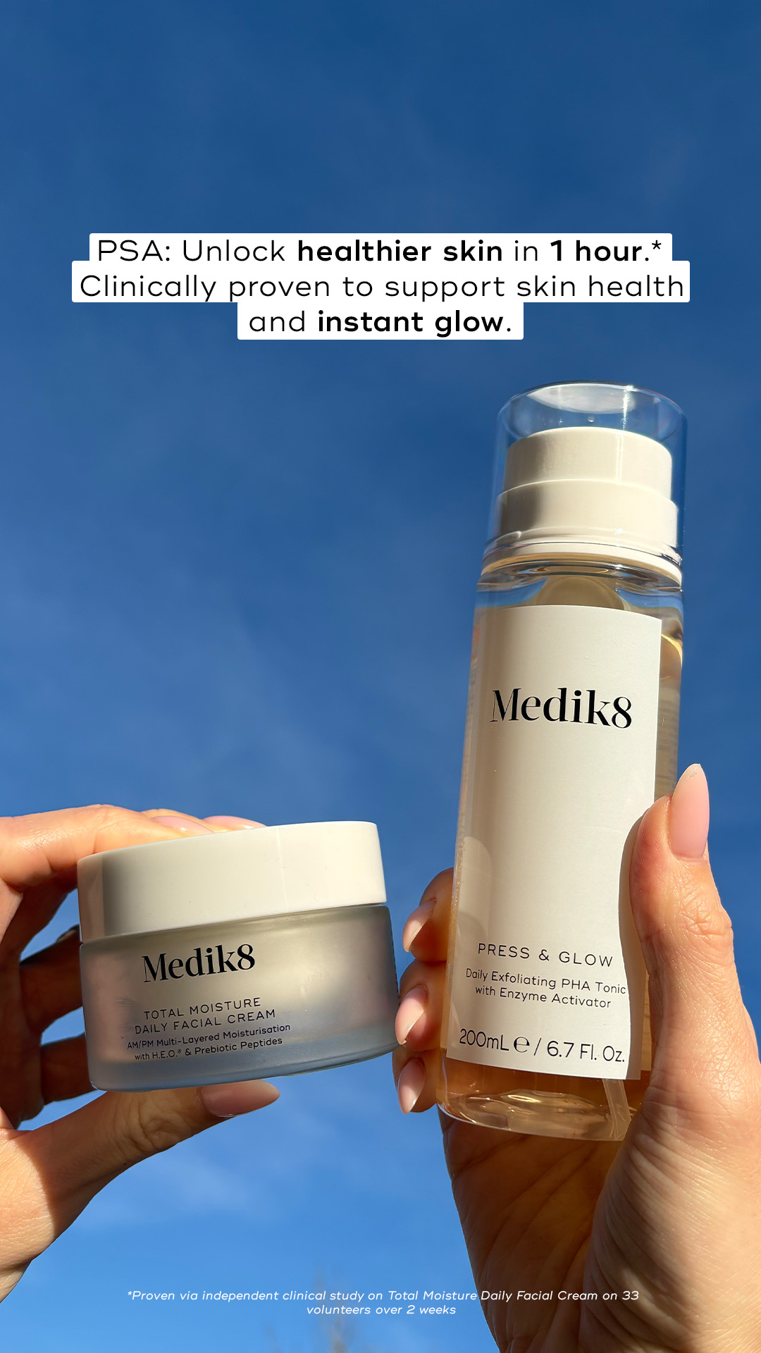 Medik8 Facebook ad