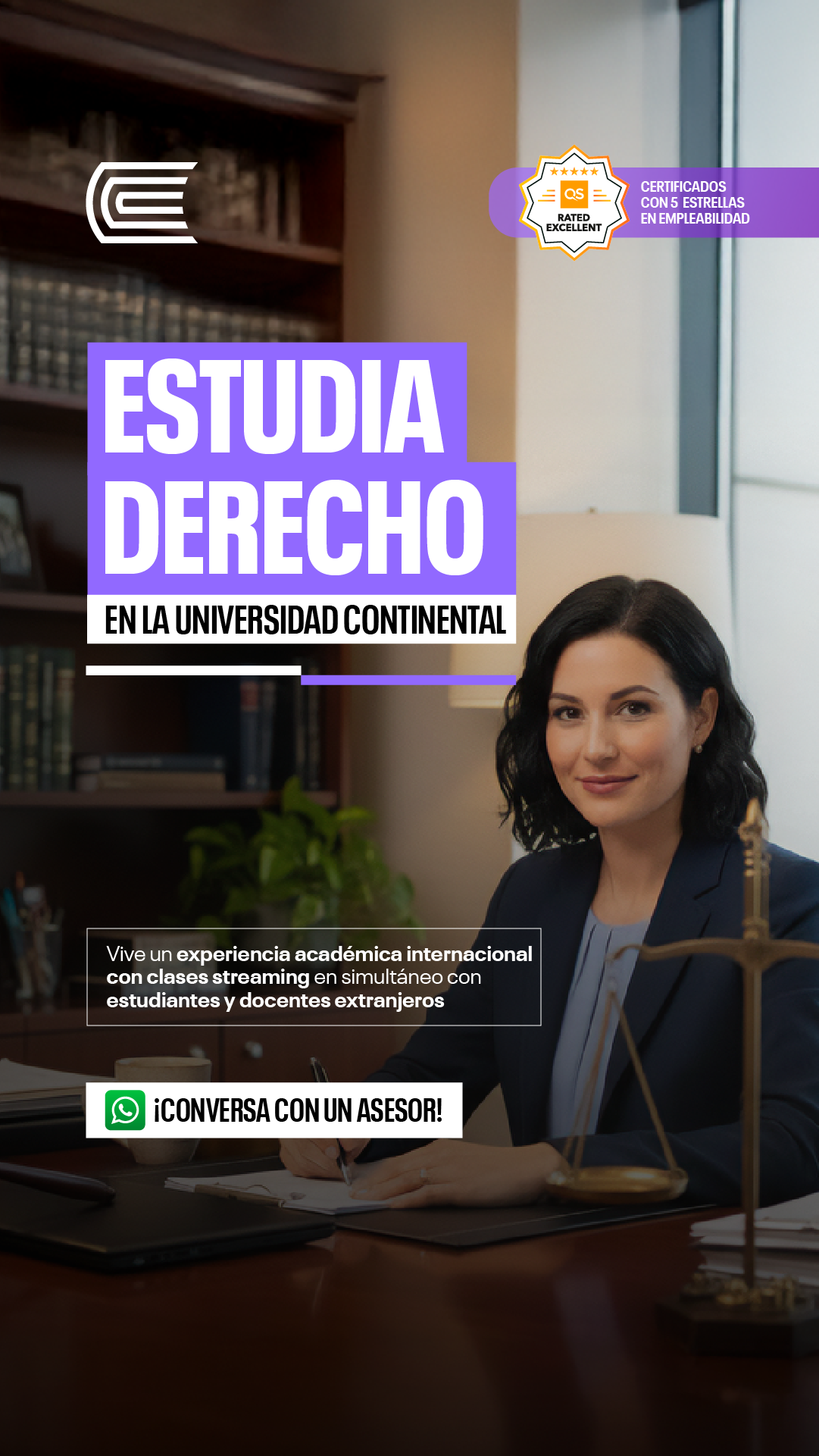 Universidad Continental Facebook ad