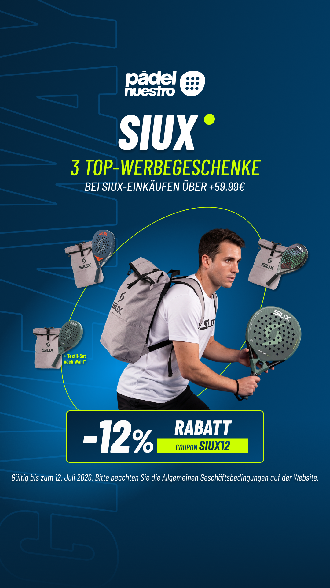 Padel Nuestro España Facebook ad