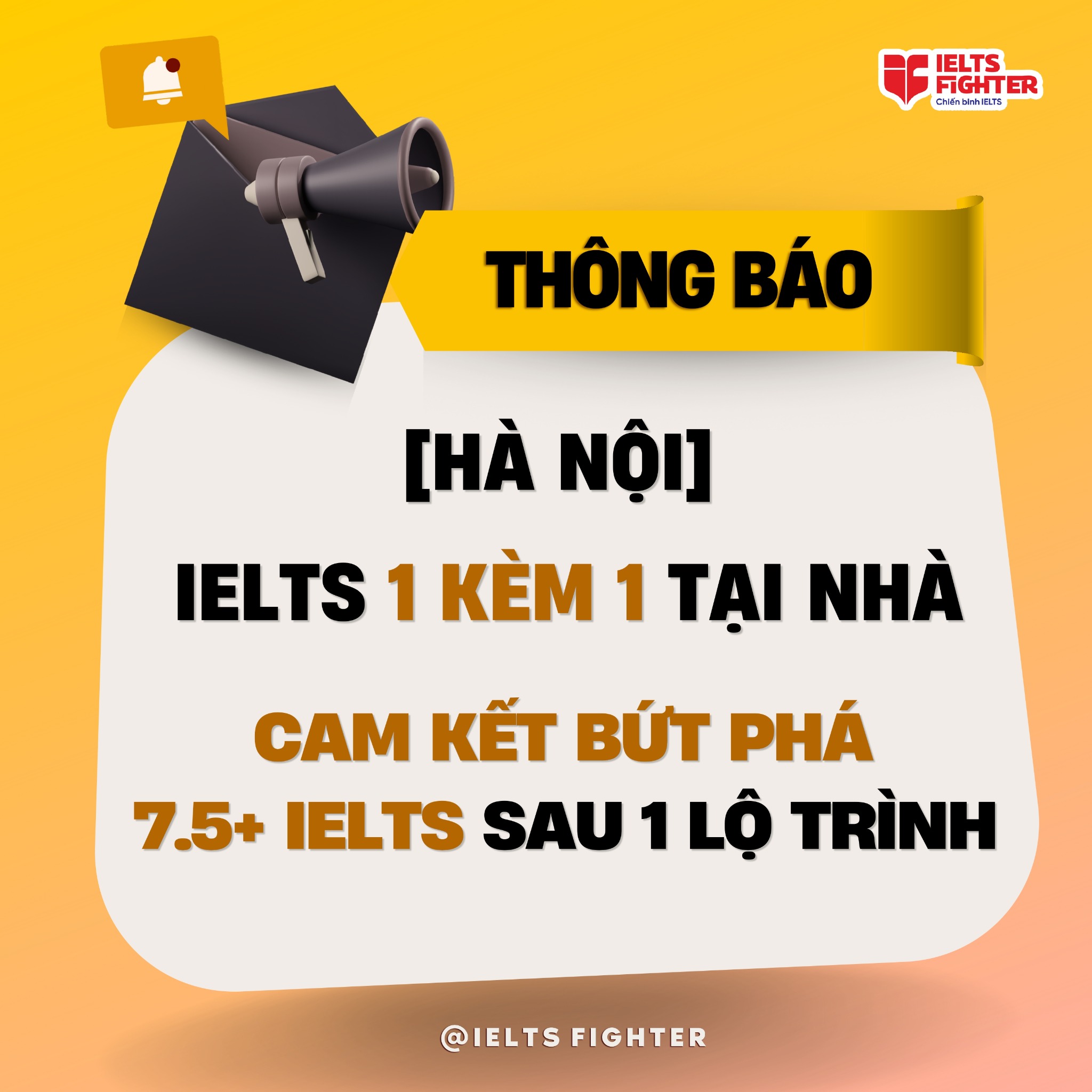 IELTS Fighter - Chiến binh IELTS Facebook ad