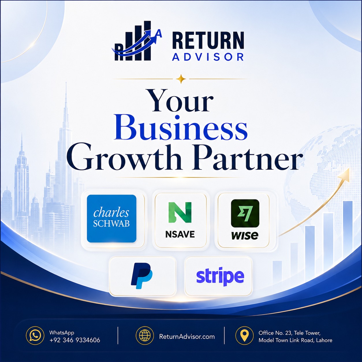 Return Advisor Facebook ad: Your Business Growth Partner