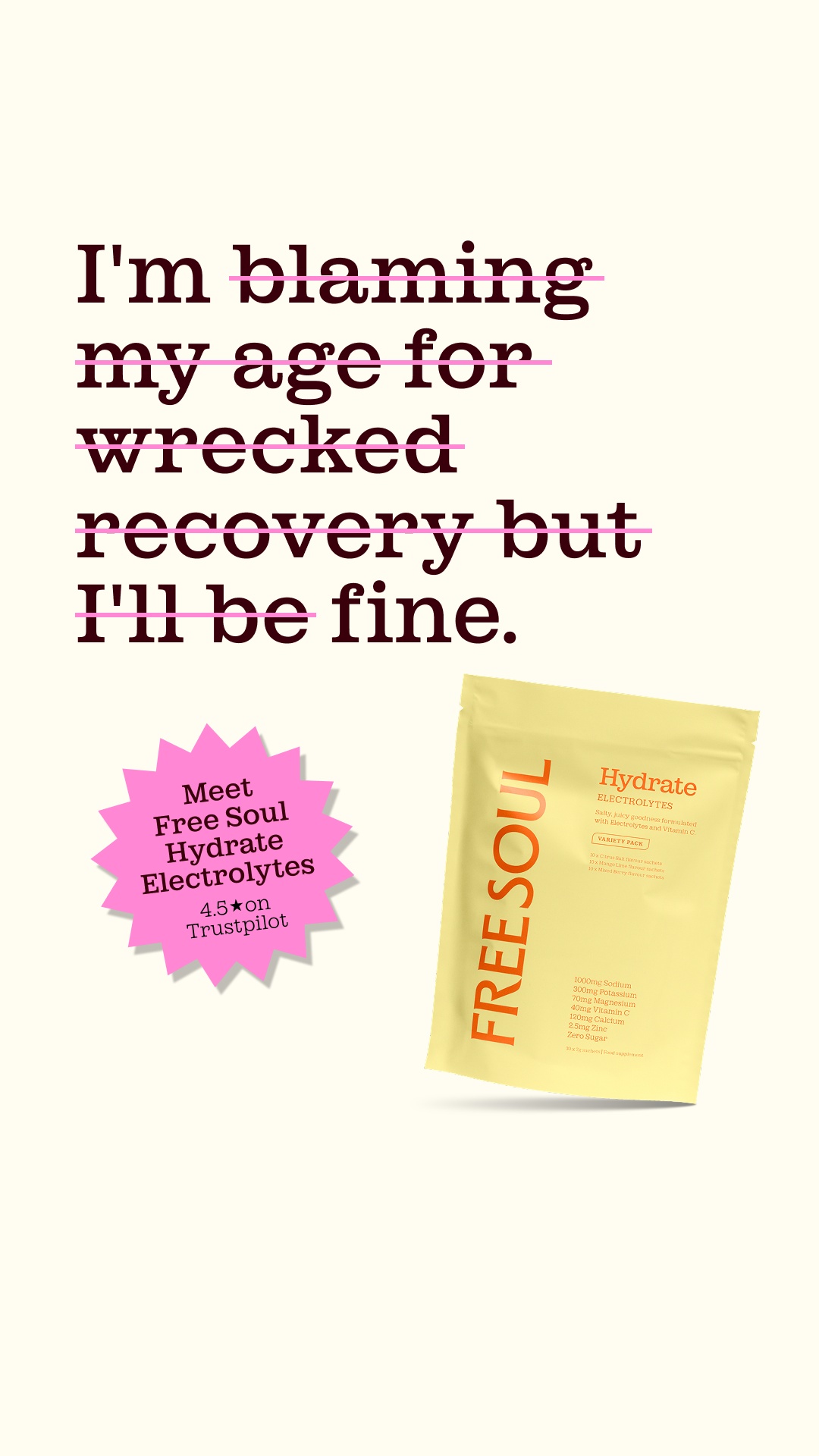 Free Soul Facebook ad