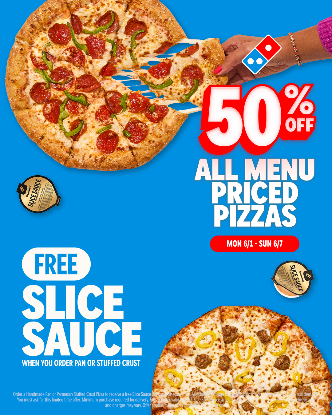 Domino's Pizza Facebook ad