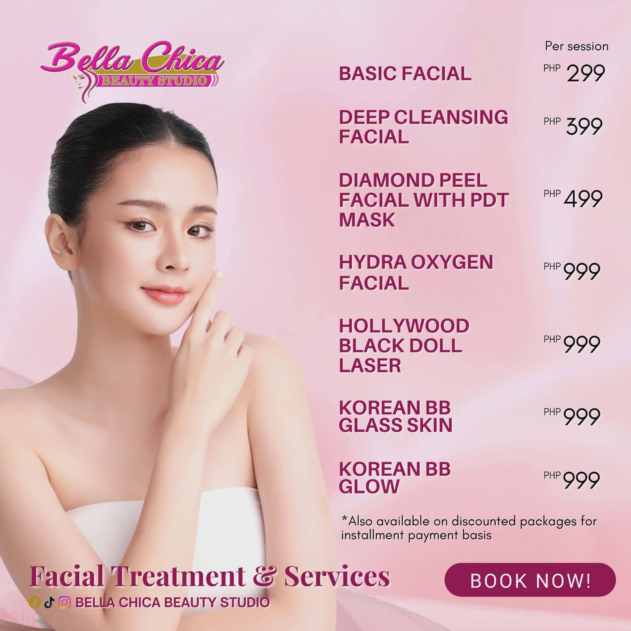 Bella Chica Beauty Studio-San Fernando, La Union Branch Facebook ad