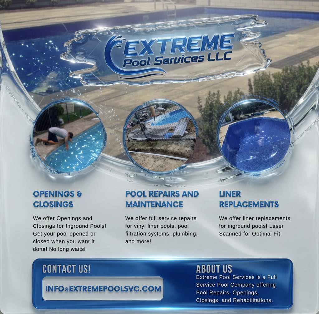 Extreme Pool Services LLC Facebook ad: Extreme Pool Service | Full Service Pool Company | South…