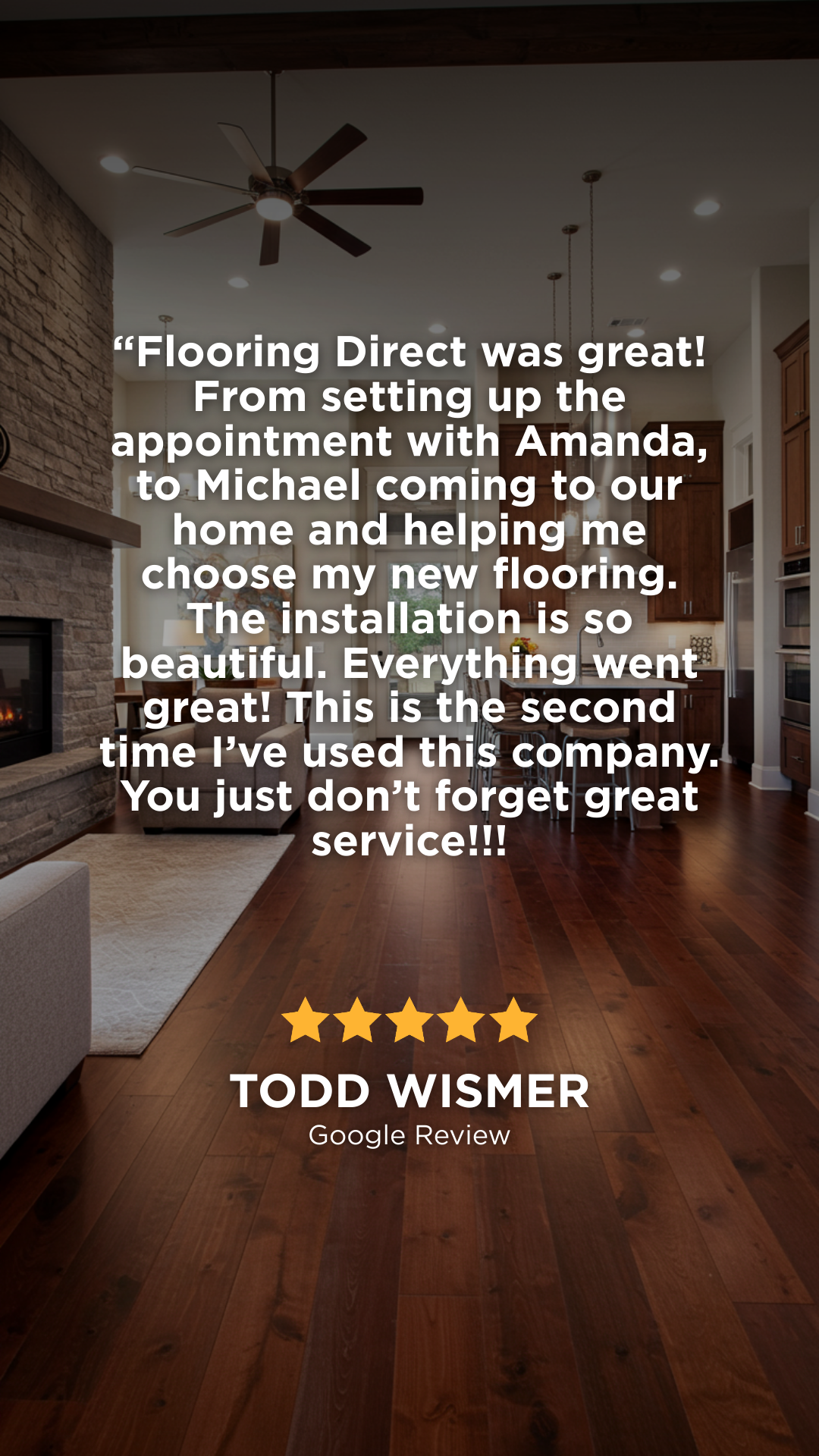Flooring Direct Facebook ad