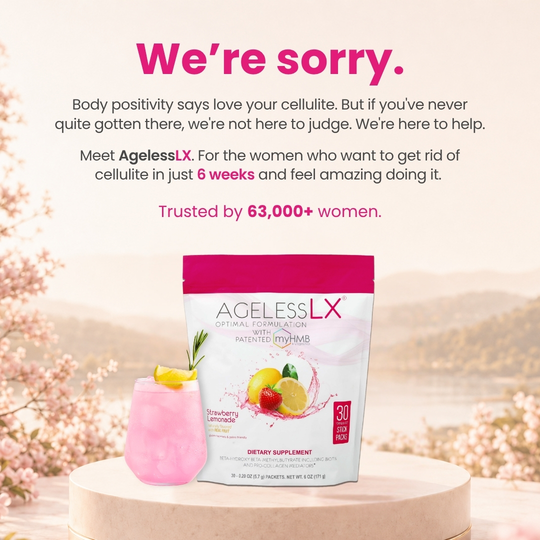 Michele Living Ageless Facebook ad