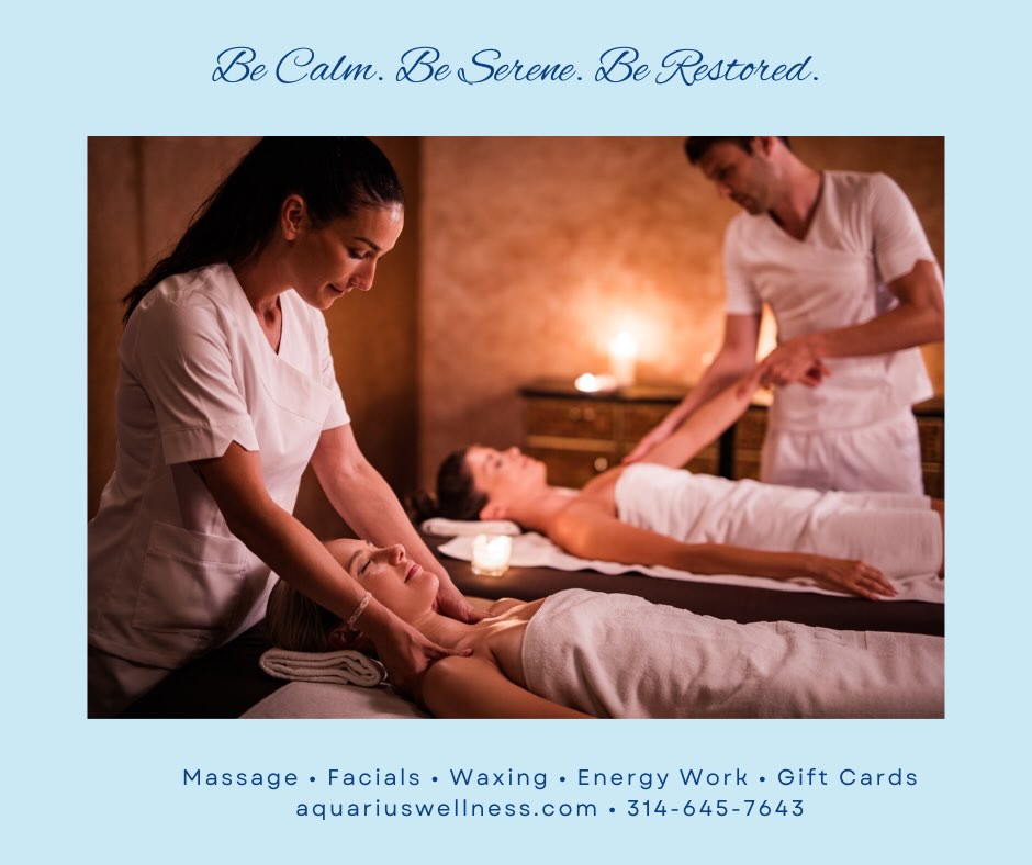 Aquarius Wellness Center For Healing Arts and Massage Therapy-St. Louis Facebook ad