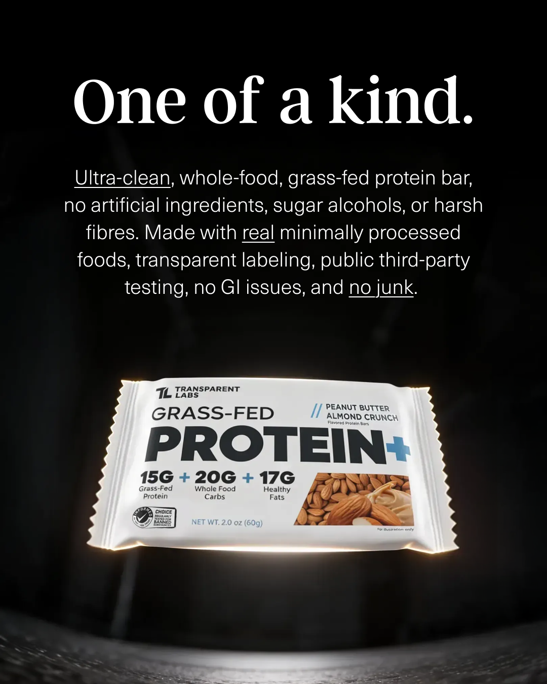 Transparent Labs Facebook ad