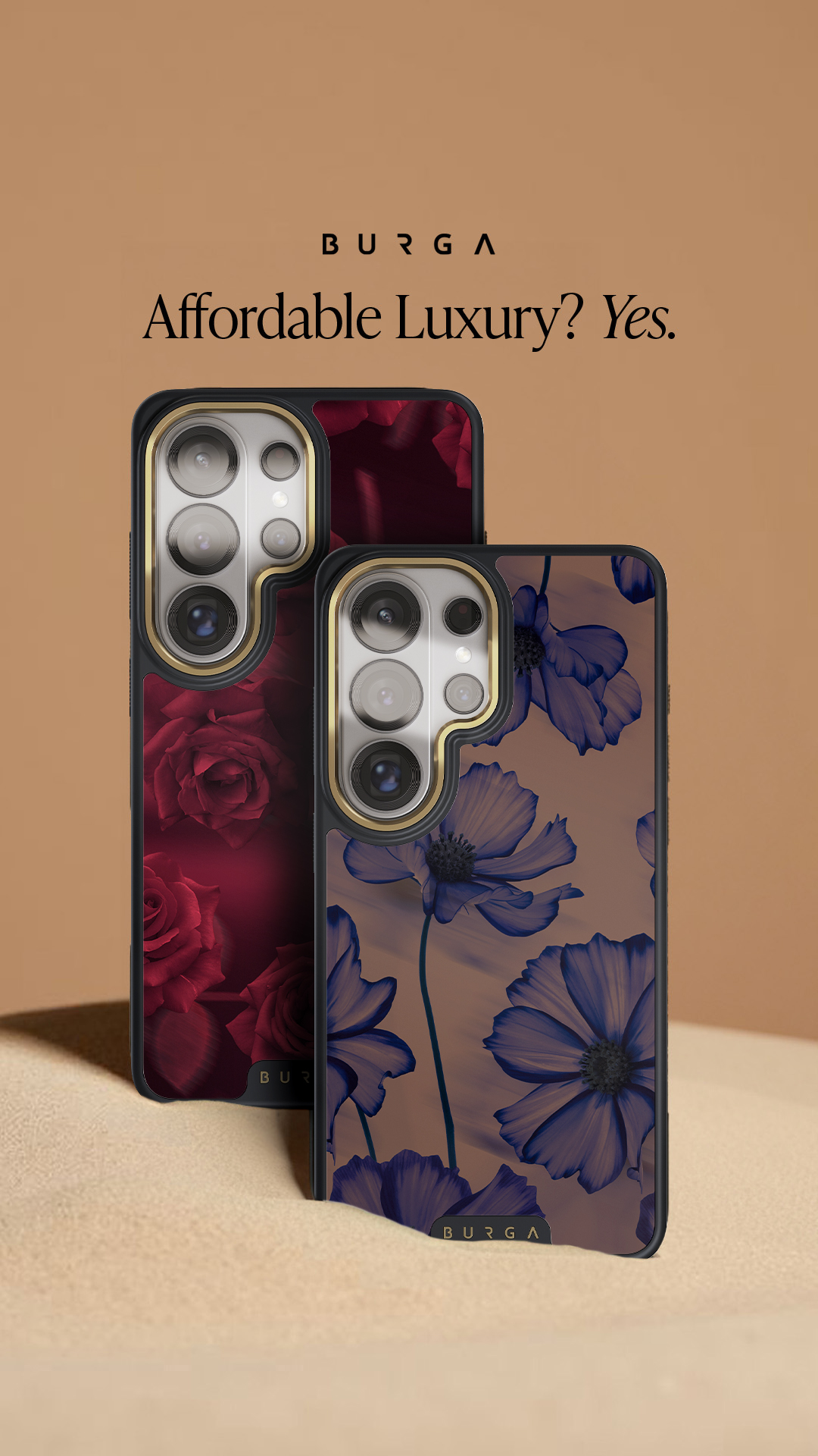 BURGA Cases Facebook ad