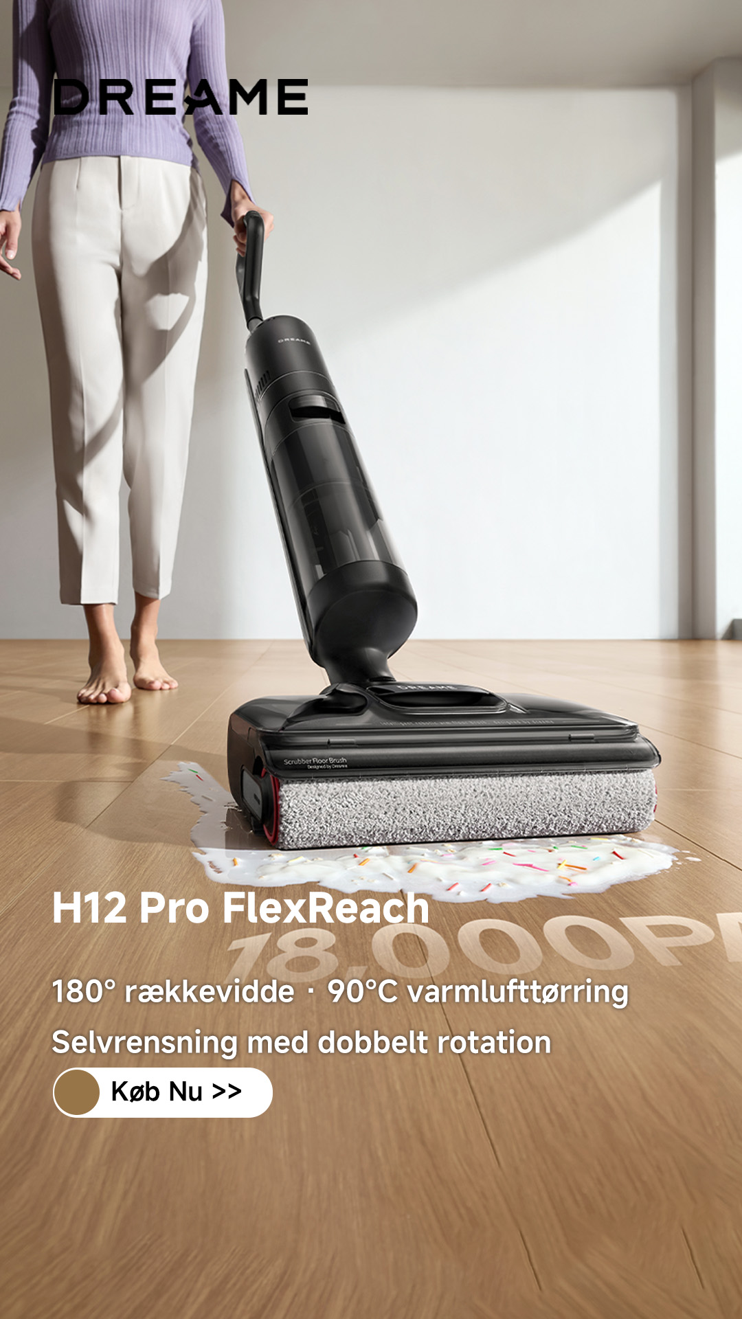 Dreame Store Nordics Facebook ad
