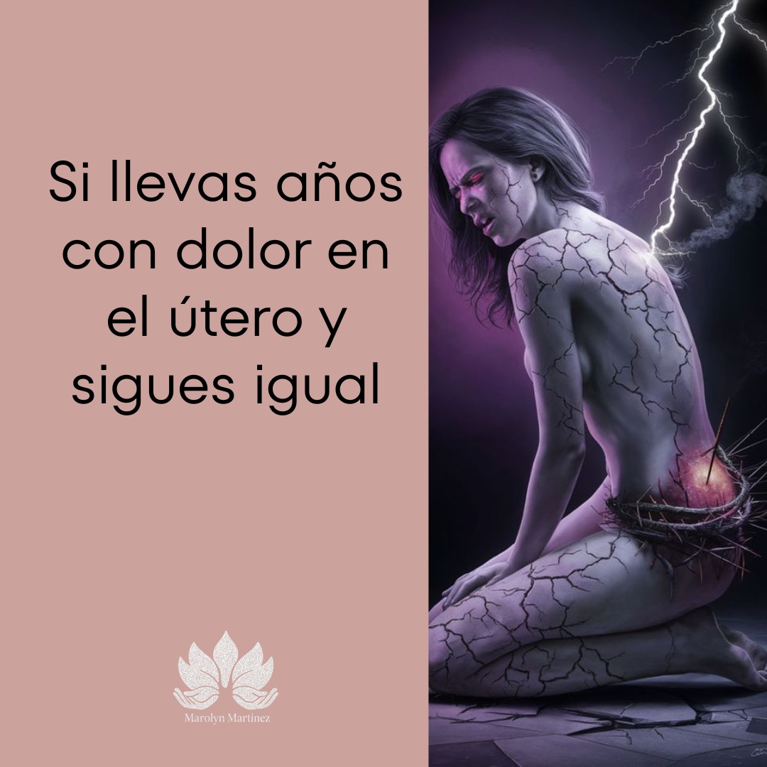 alquimia del útero tero Facebook ad: Algo que duele decir