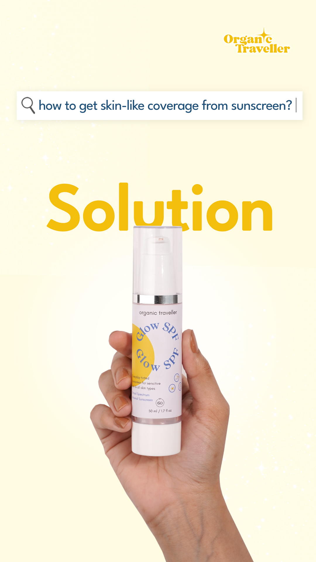 Organic Traveller - Skincare Facebook ad