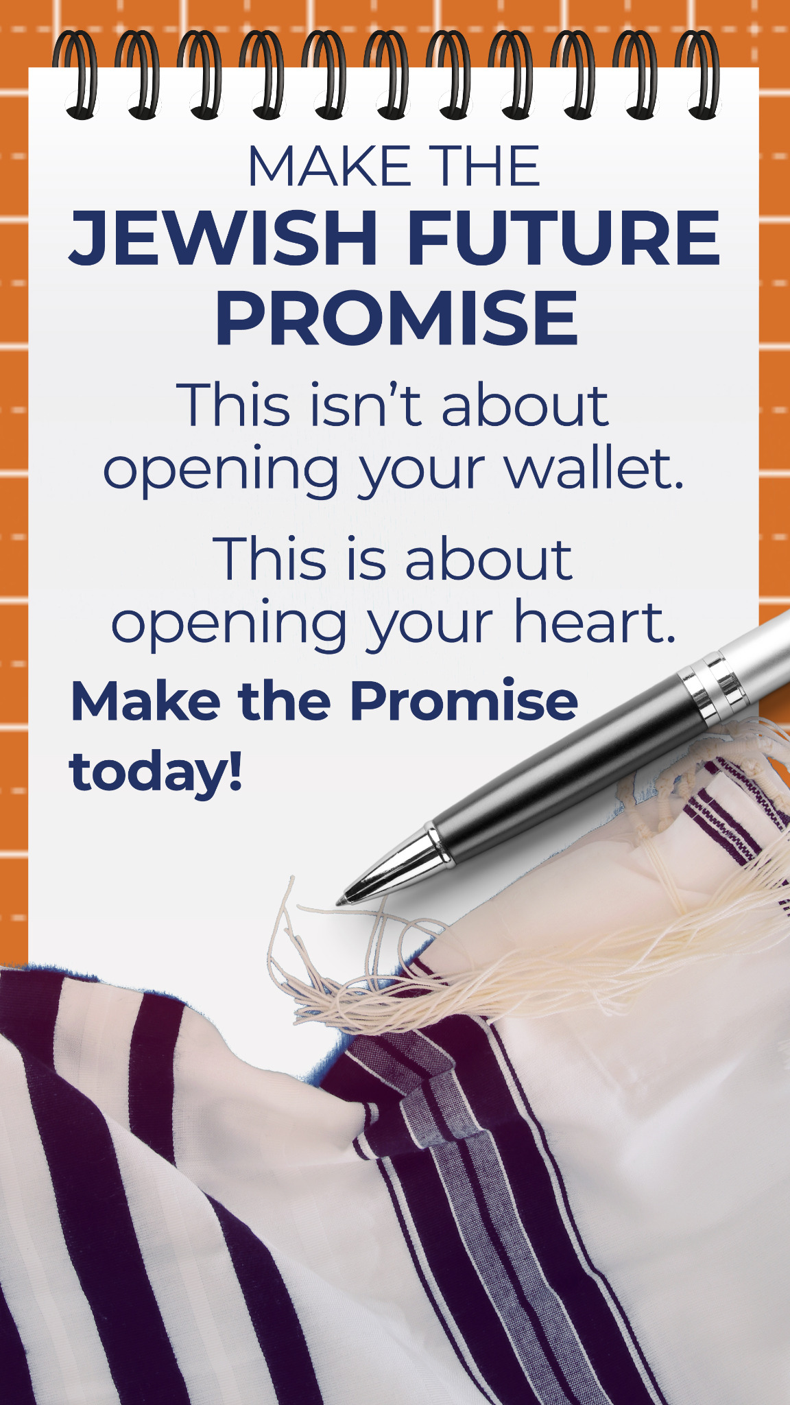 Jewish Future Promise Facebook ad