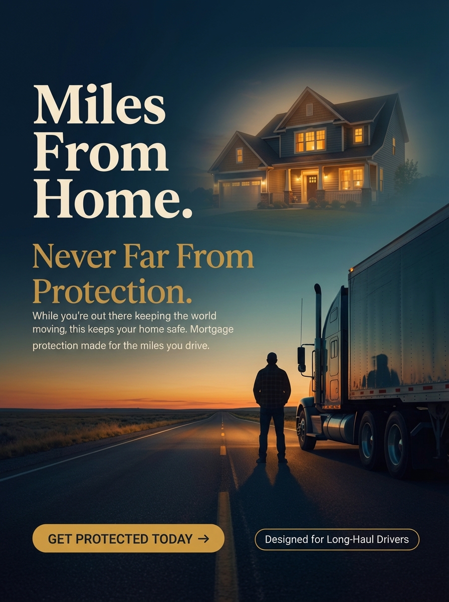 My Affordable Trucker Insurance Facebook ad