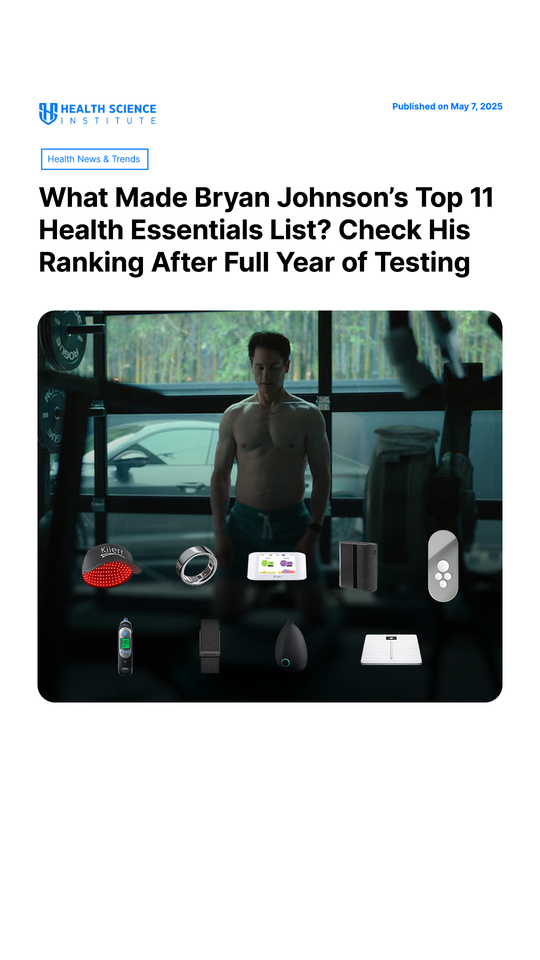 Health Science Facebook ad