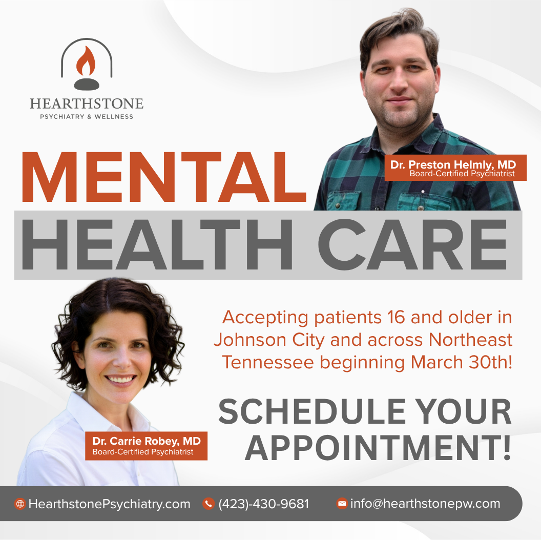 Hearthstone Psychiatry and Wellness Facebook ad: Built on Science.