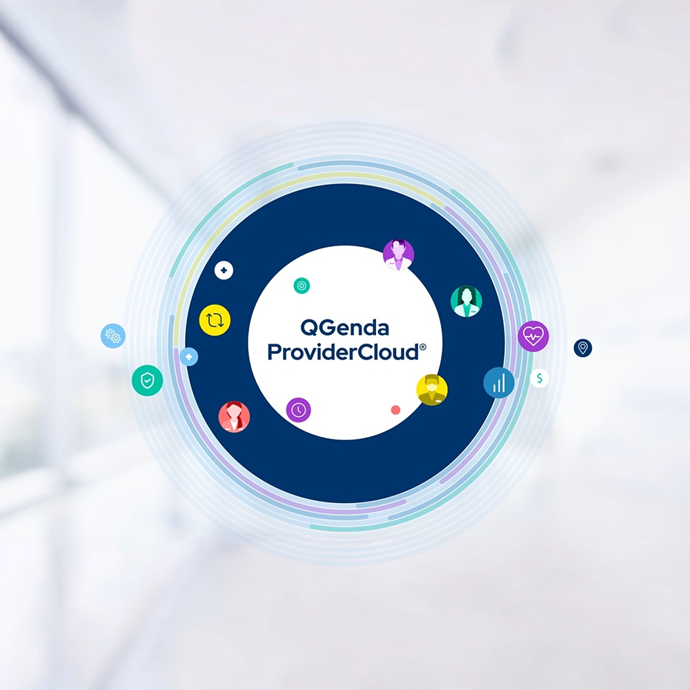 QGenda Facebook ad: One Platform for Better Workforce Visibility