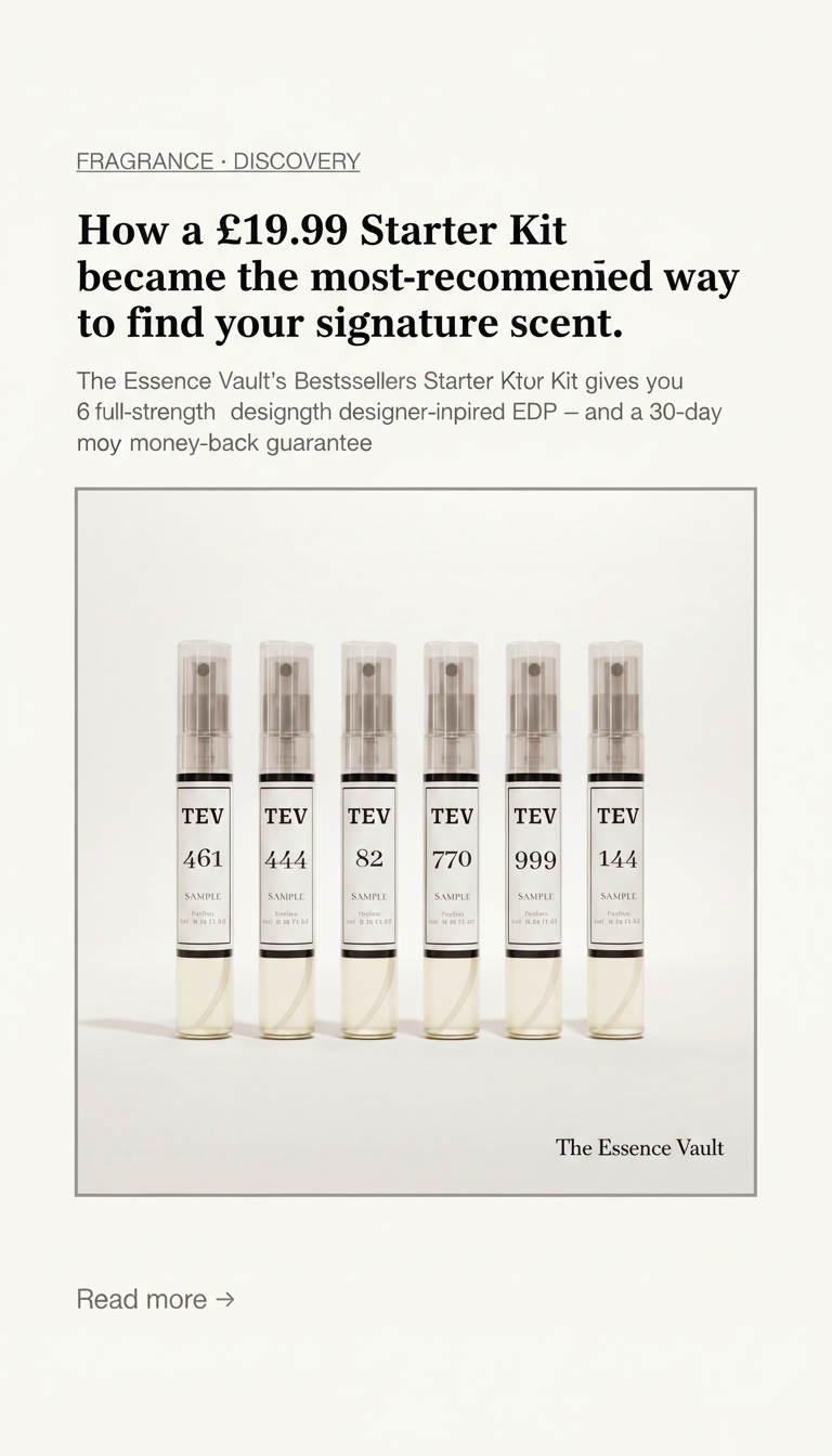 The Essence Vault Facebook ad