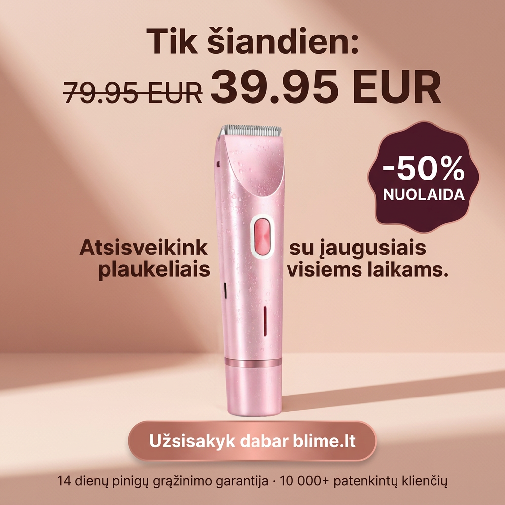 Blime.lt Facebook ad