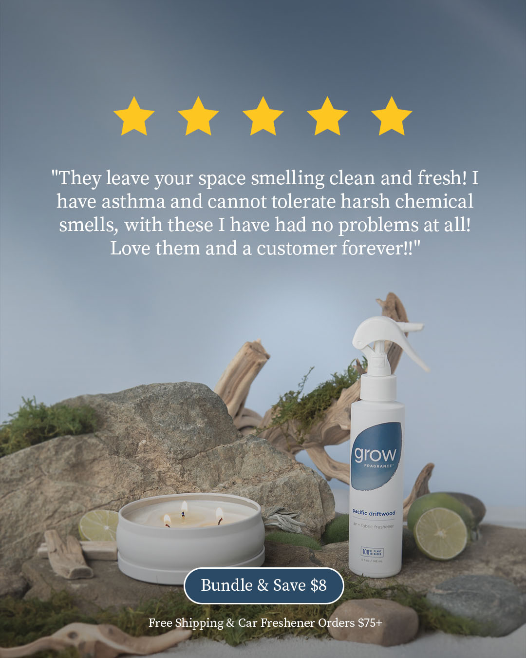Grow Fragrance Facebook ad