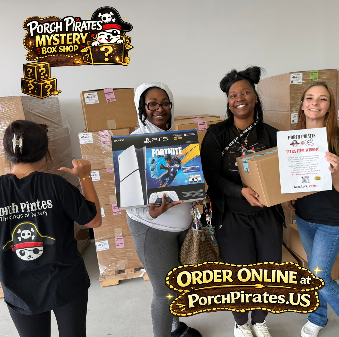 Porch Pirates Facebook ad