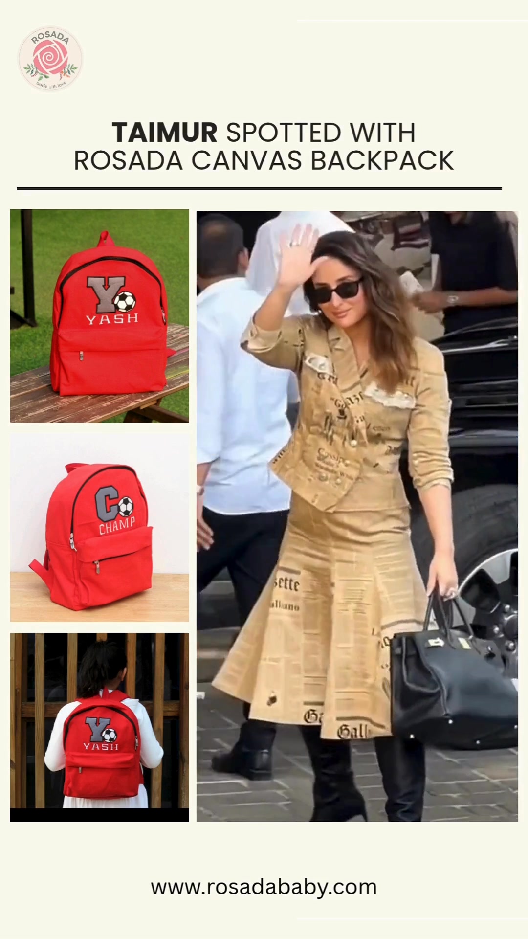 Rosada Facebook ad: Celebs Love It-Now It’s Your Turn!