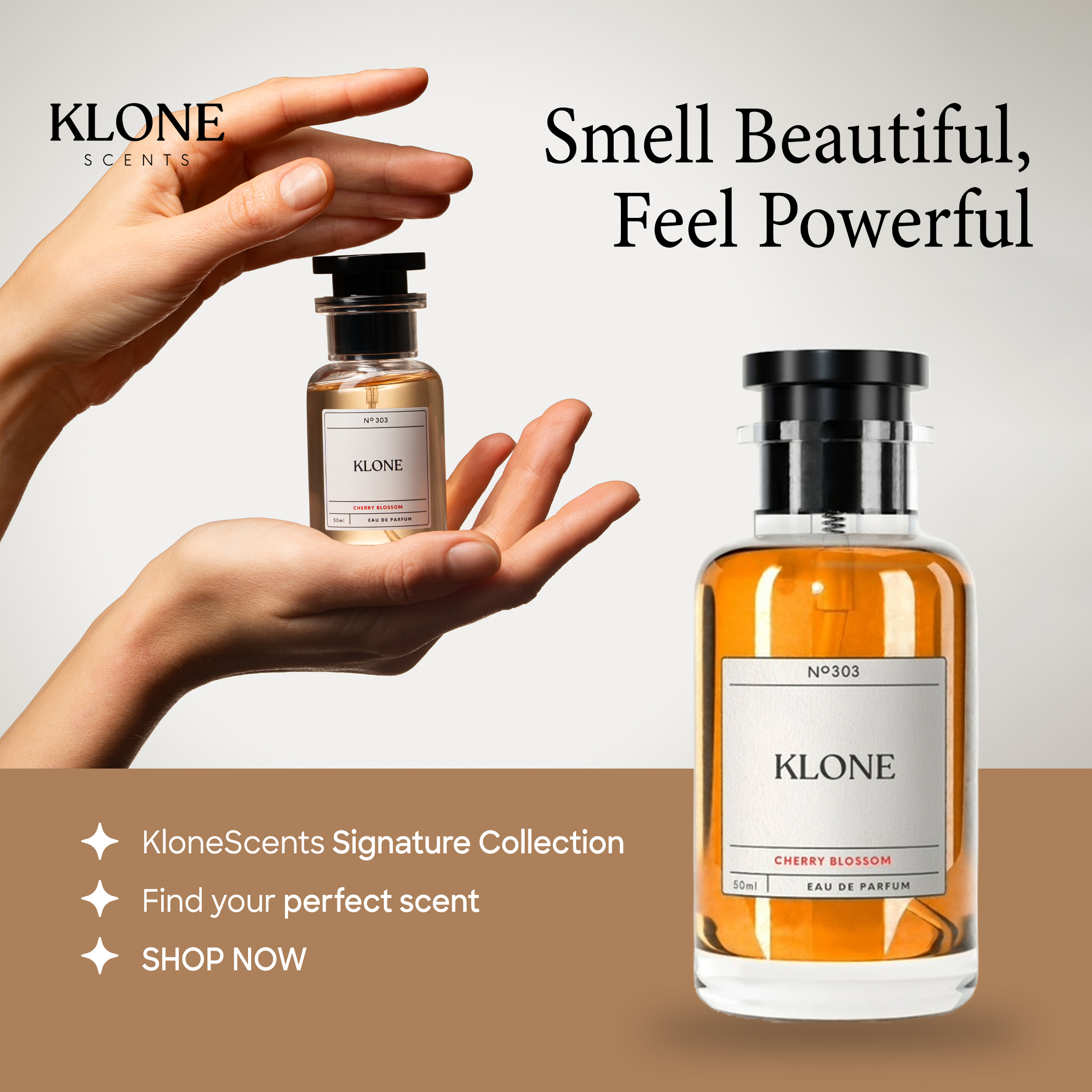 Klone Scents Facebook ad