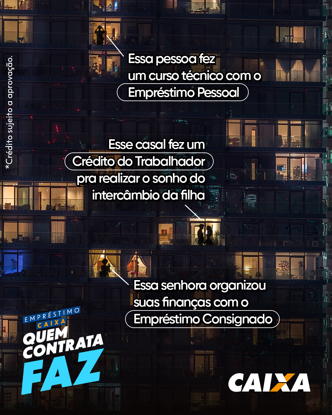 Se liga na Caixa Facebook ad: Empréstimo CAIXA