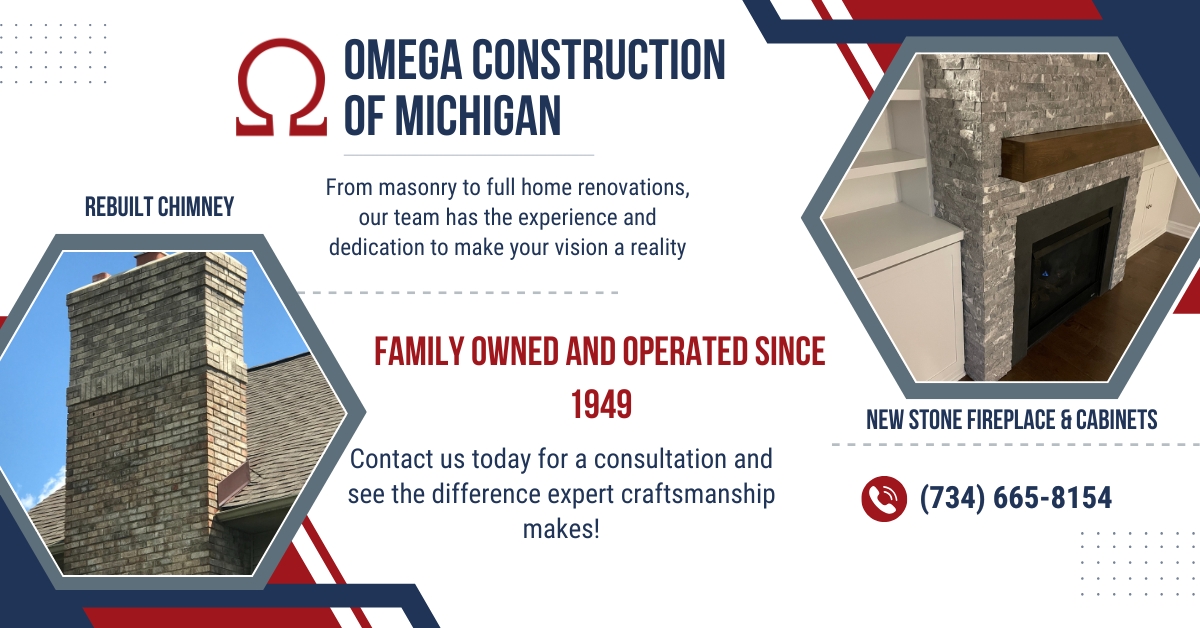 Omega Construction of Michigan, LLC Facebook ad