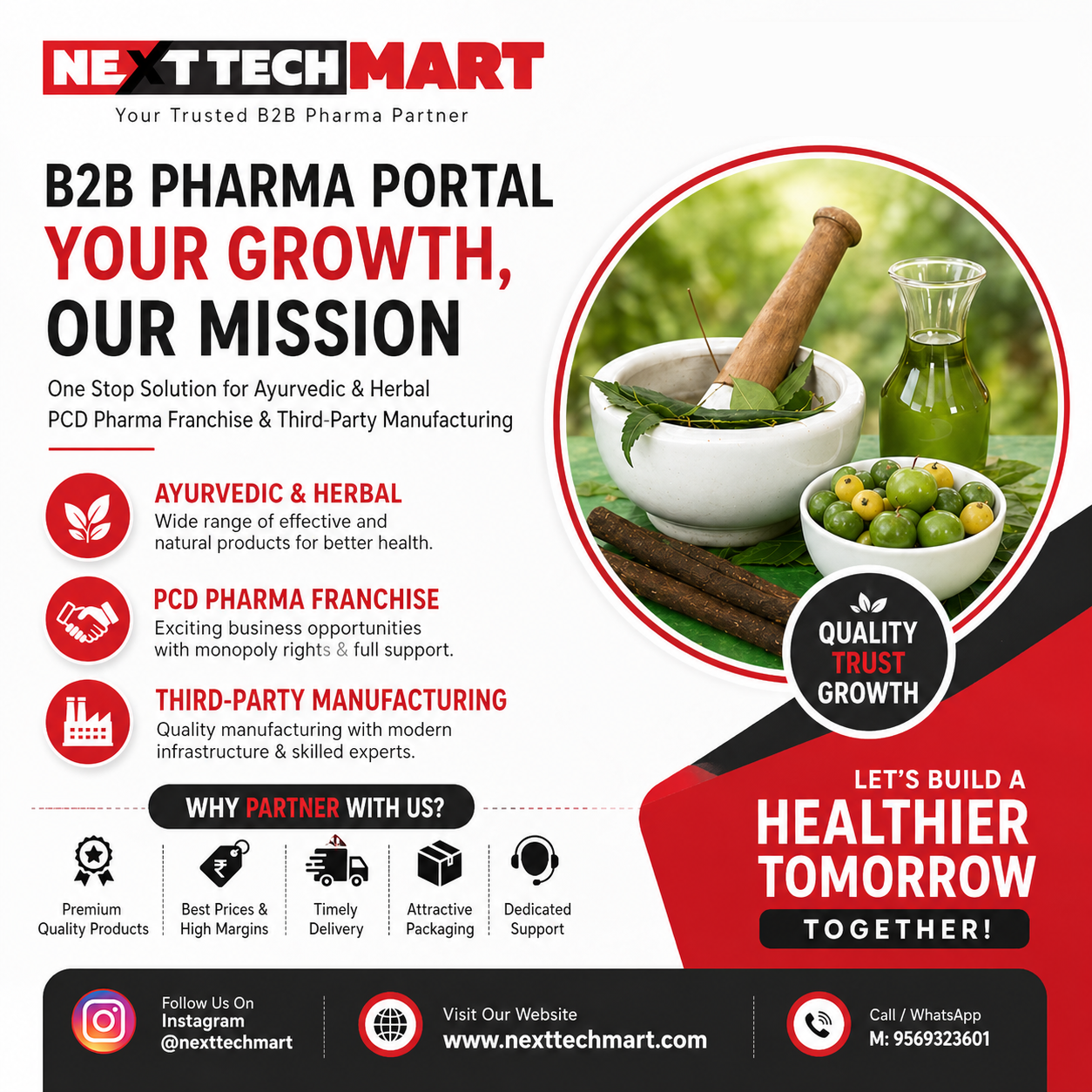 Nexttech Mart Facebook ad: India’s Largest Pharma B2B Marketplace is now your gateway…