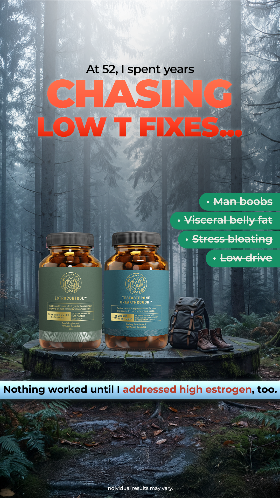 Beyond Alpha Facebook ad