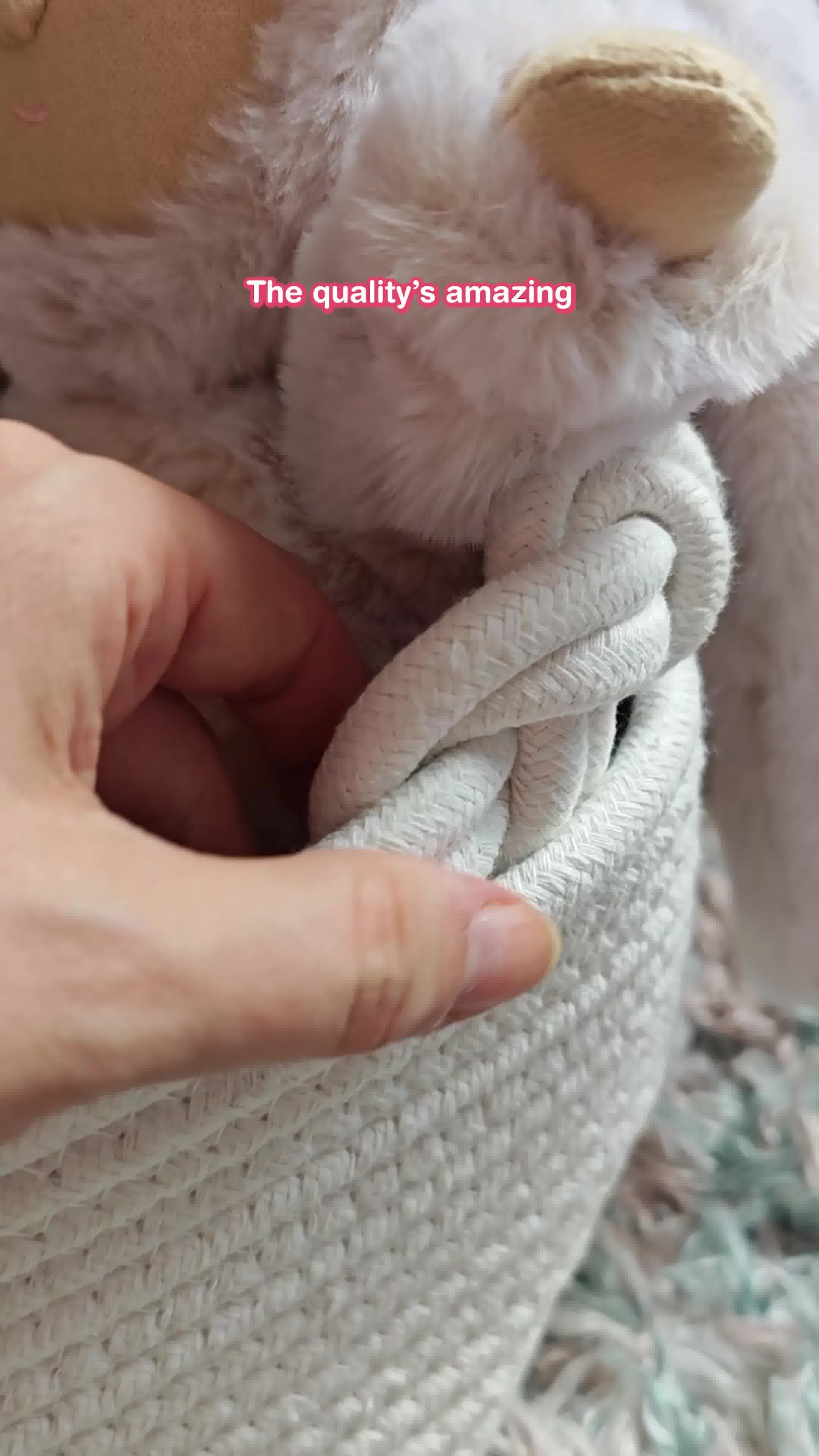 Baby Knits Facebook ad: Personalized Knitted Basket!