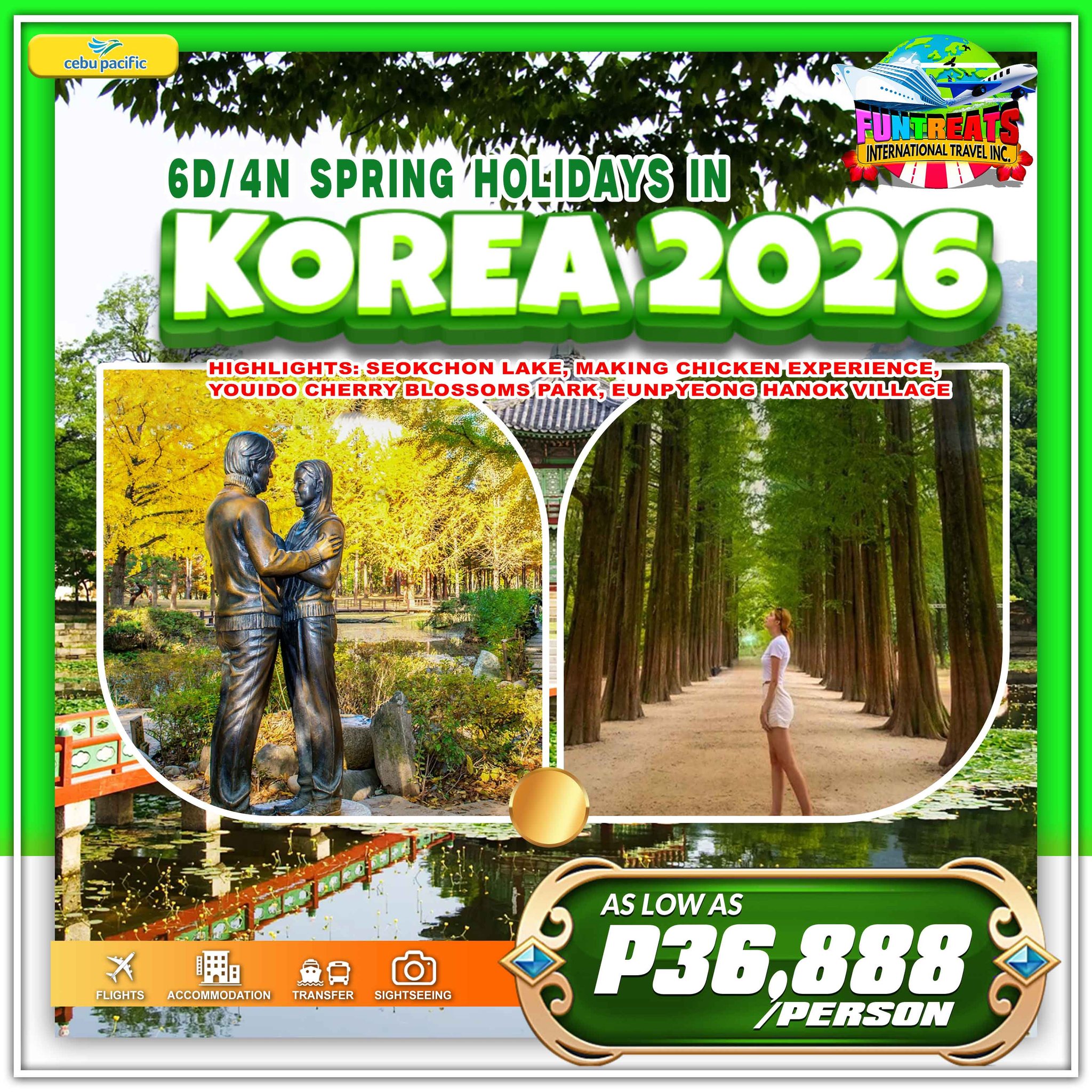 Funtreats Travel and Tours Facebook ad