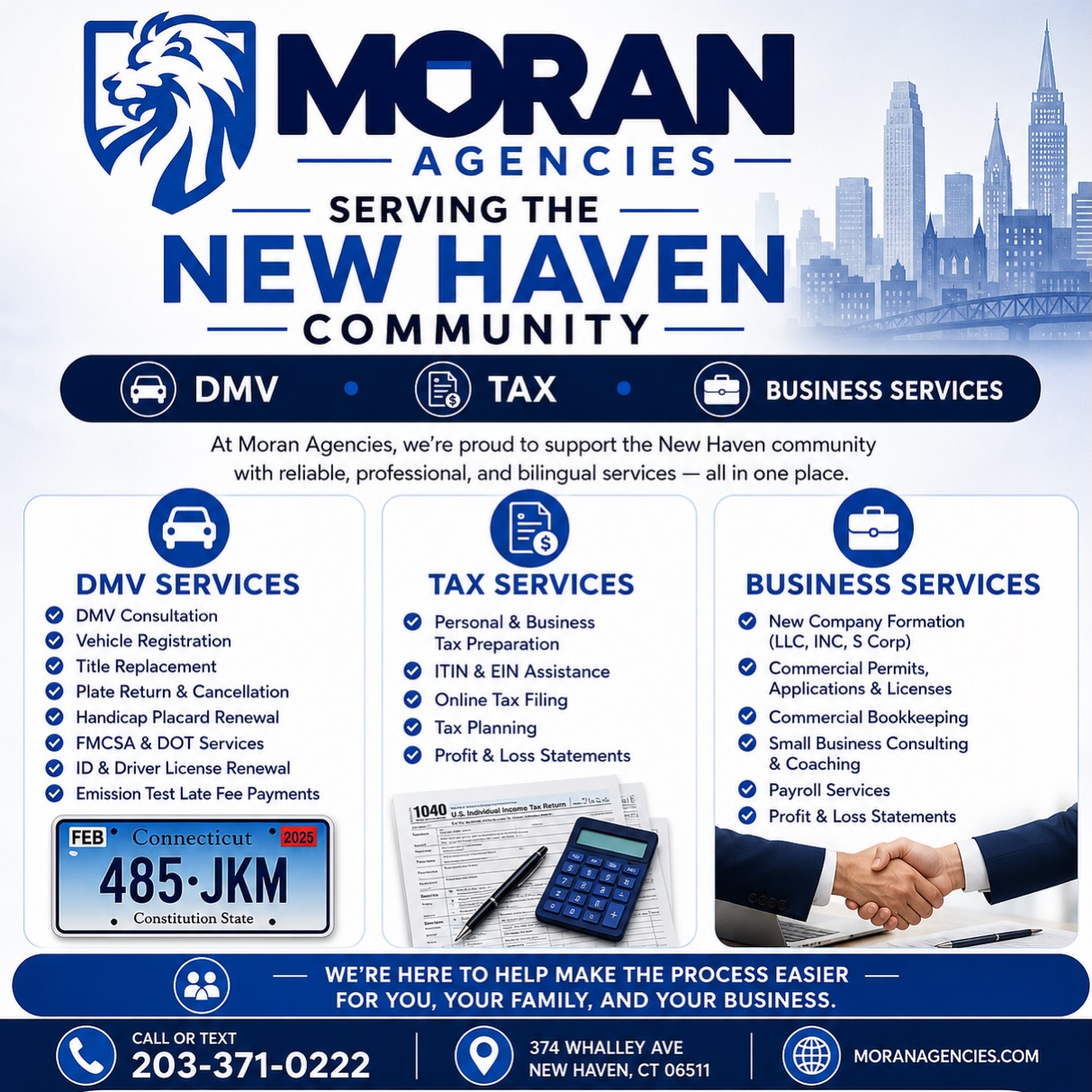 Moran Agencies Facebook ad: DMV SERVICES | Moran Agencies