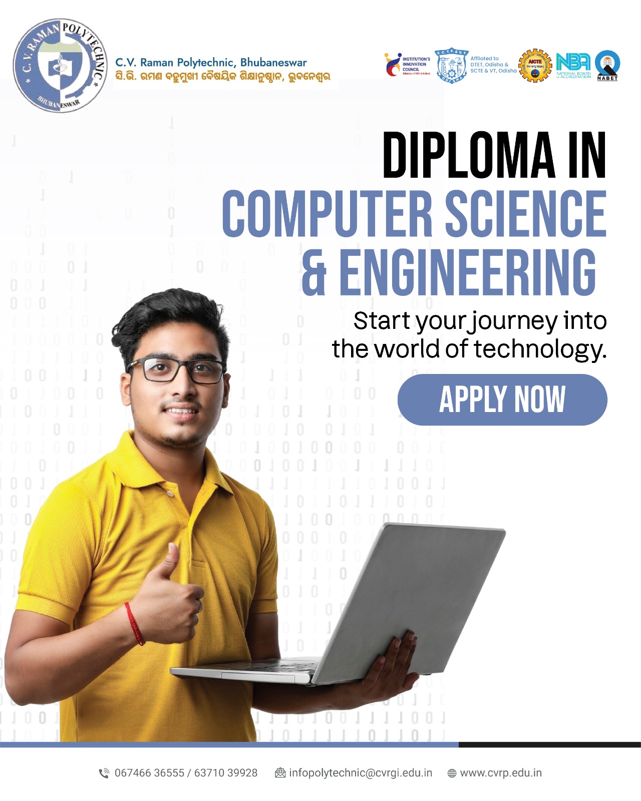 C. V. Raman Polytechnic Facebook ad: Apply Now