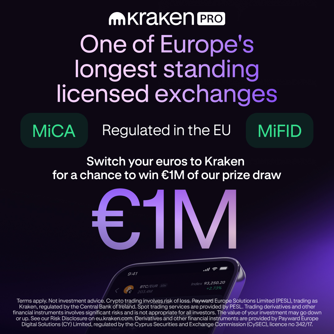 Kraken Digital Asset Exchange Facebook ad
